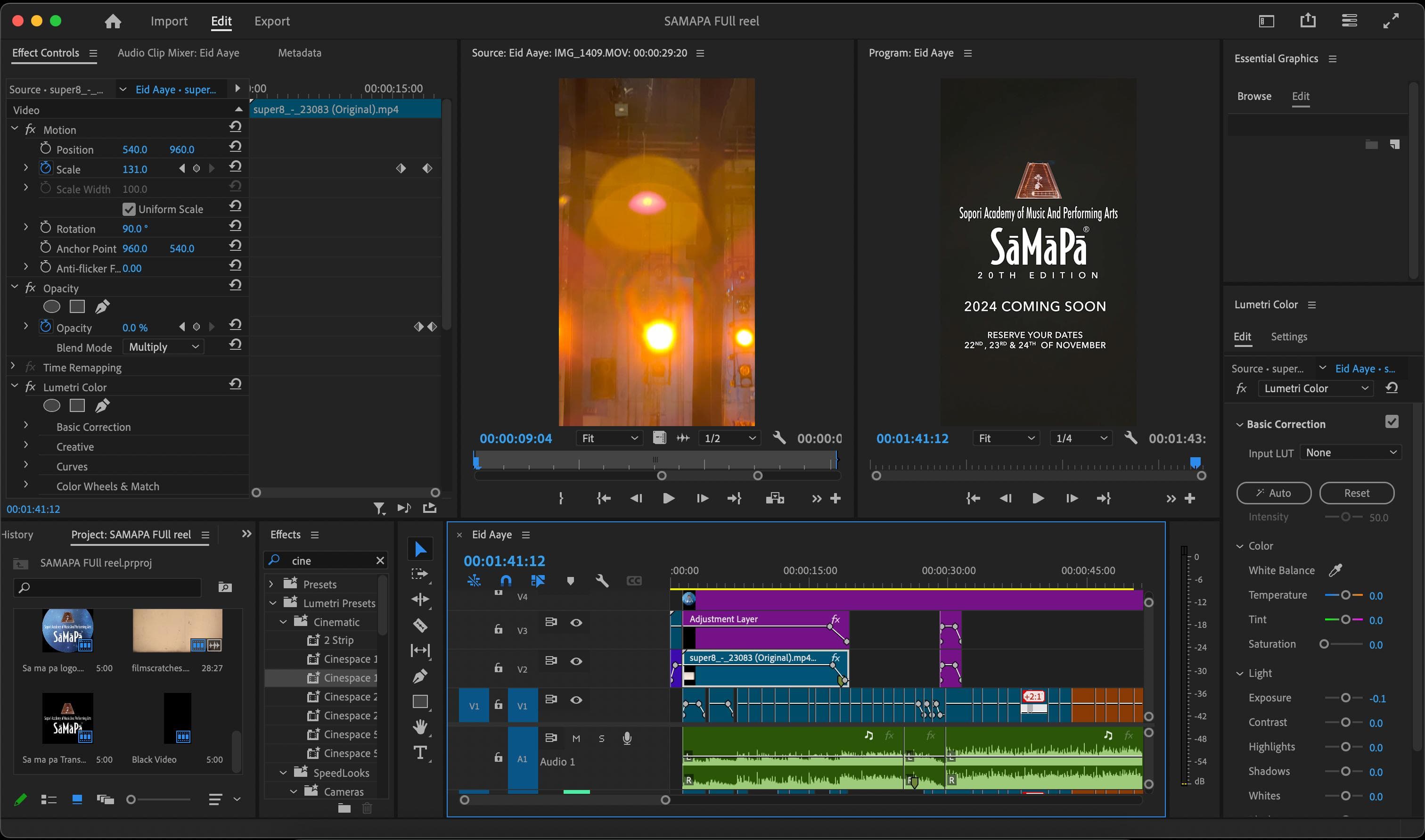Editing